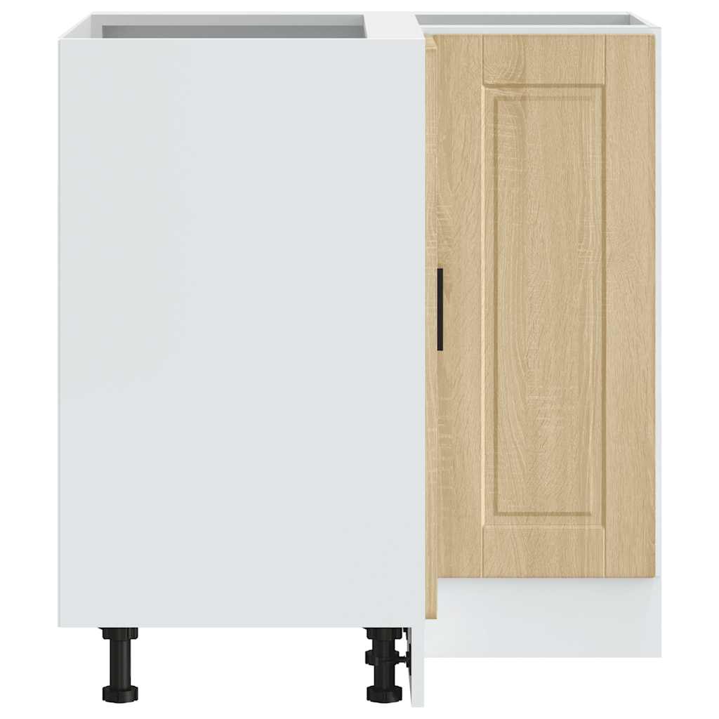 Base ad Angolo Cucina Porto Rovere Sonoma in Legno Multistrato - homemem39