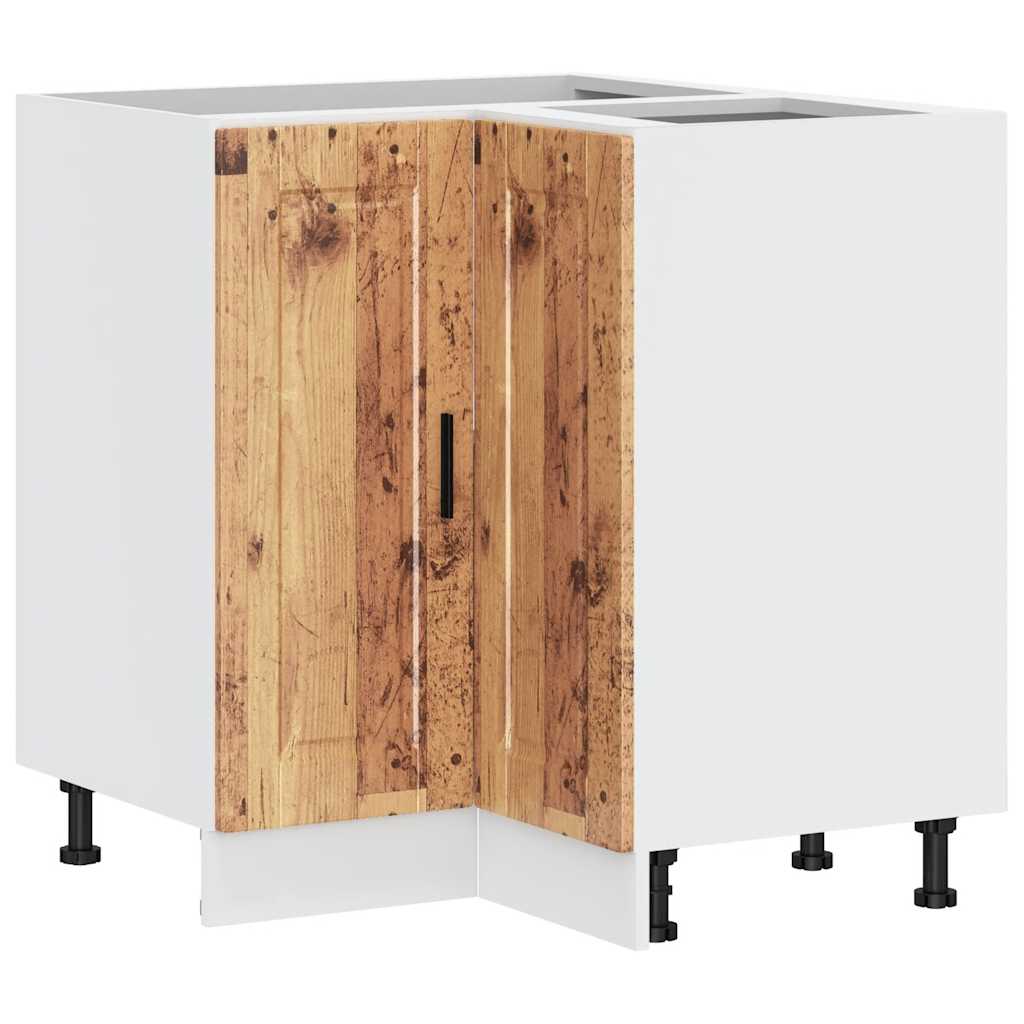 Base ad Angolo Cucina Porto Legno Antico in Legno Multistrato - homemem39