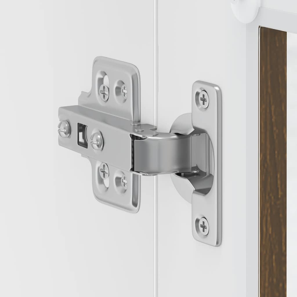 Pensile da Cucina con Porta in Vetro Porto Rovere Marrone - homemem39