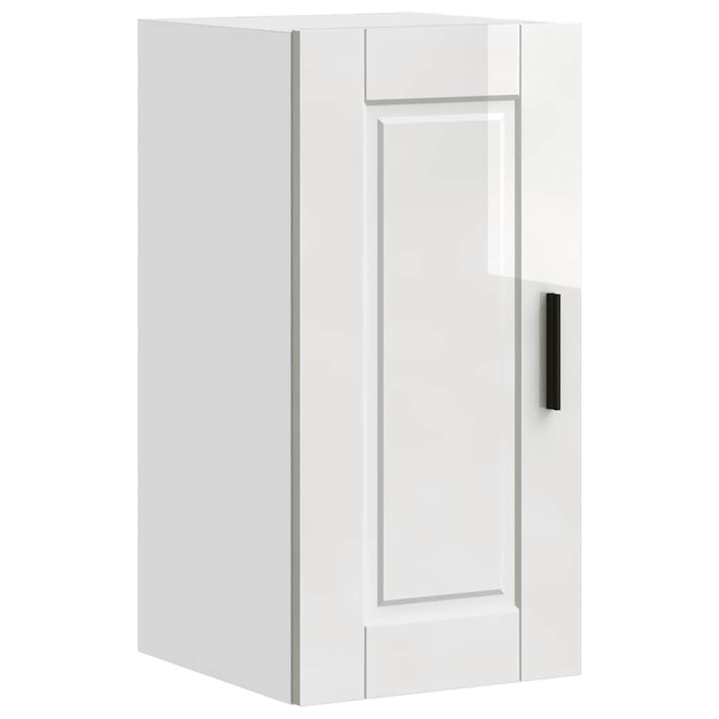 Pensile da Cucina Porto Bianco Lucido in Legno Multistrato - homemem39