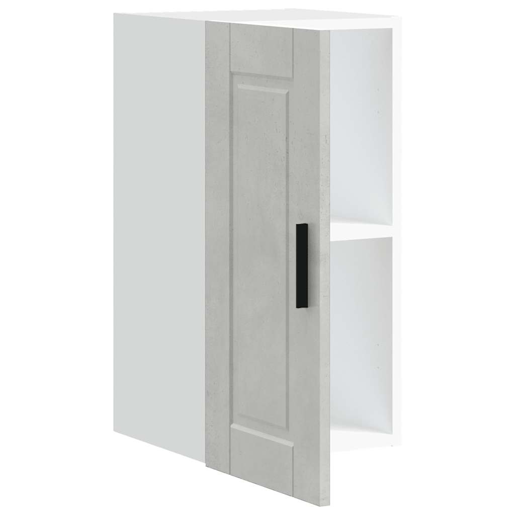 Pensile da Cucina Porto Grigio Cemento in Legno Multistrato - homemem39