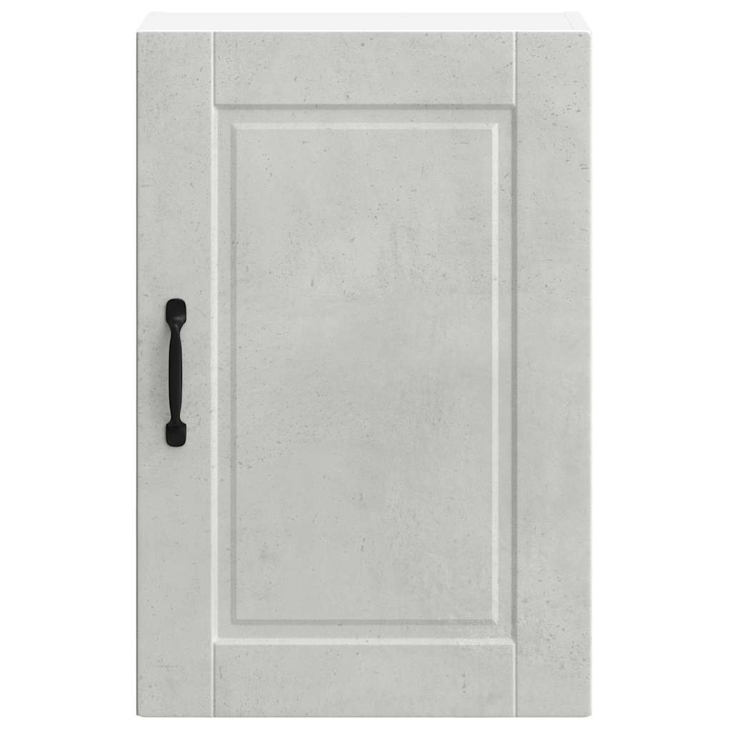 Pensile da Cucina Porto Grigio Cemento in Legno Multistrato - homemem39