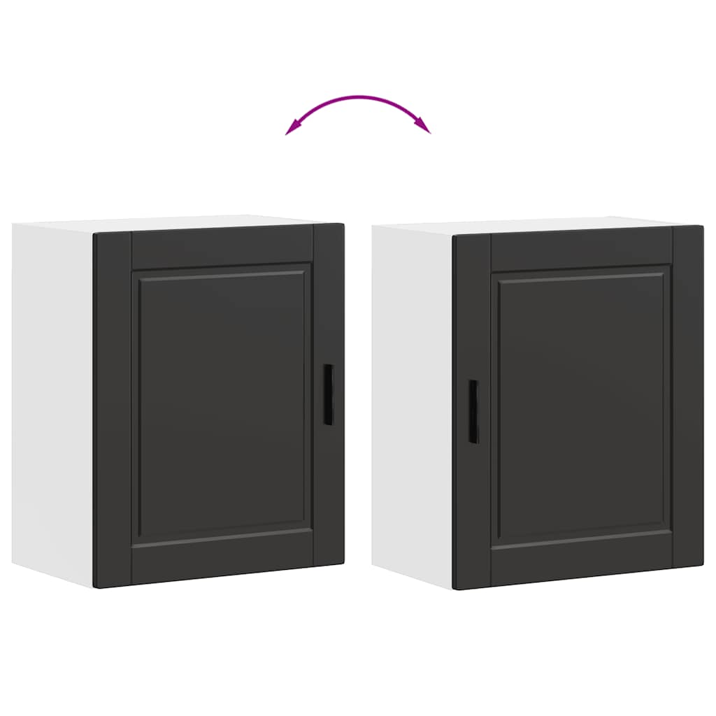 Pensile da Cucina Porto Nero in Legno Multistrato - homemem39