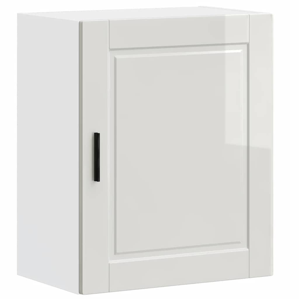 Pensile da Cucina Porto Bianco Lucido in Legno Multistrato - homemem39