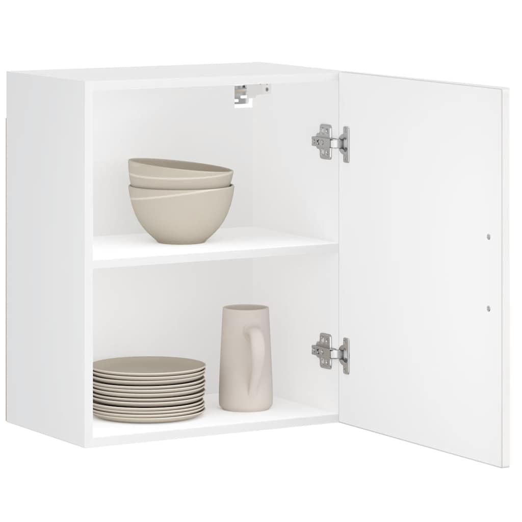 Pensili da Cucina 2 pz Porto Bianco Lucido in Legno Multistrato - homemem39