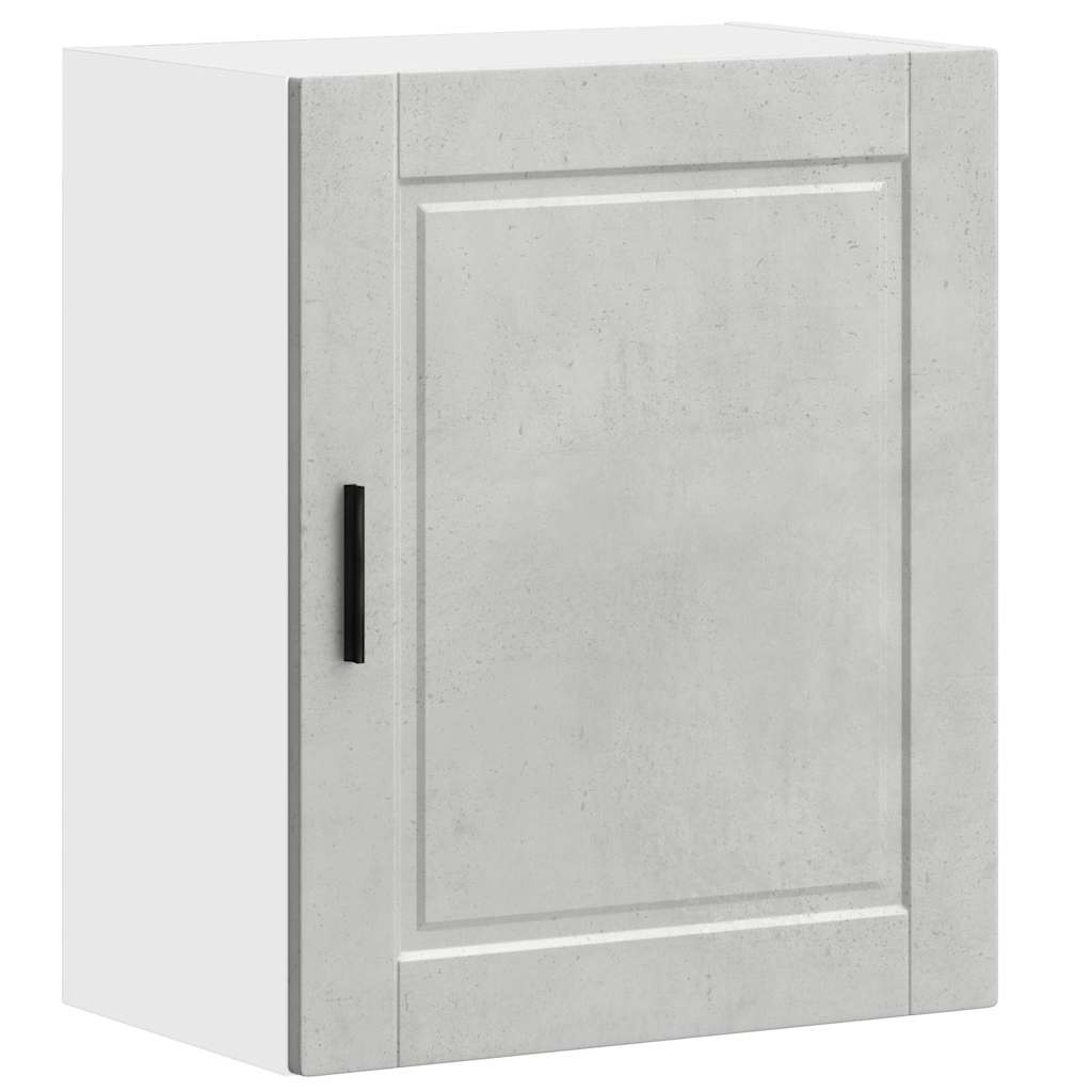 Pensili da Cucina 2 pz Porto Grigio Cemento Legno Multistrato - homemem39