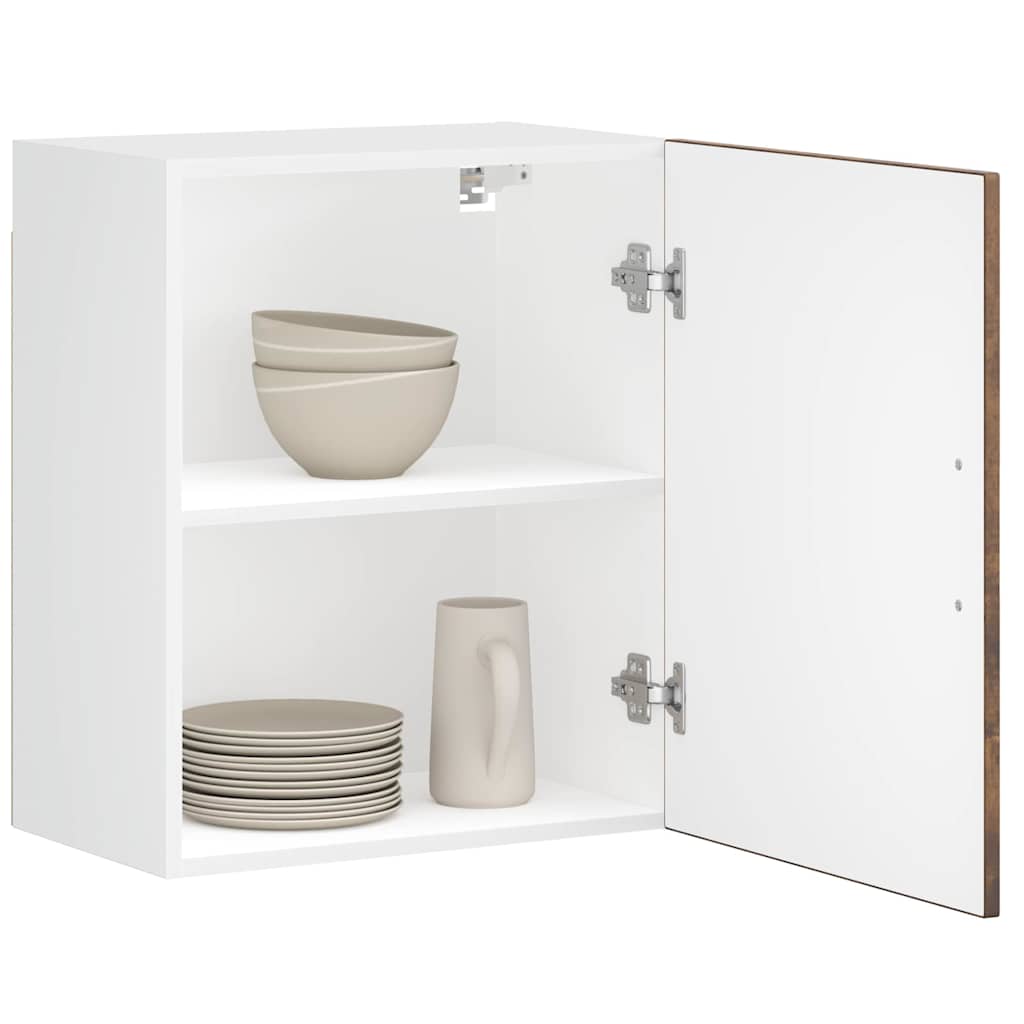 Pensili da Cucina 2 pz Porto Rovere Fumo in Legno Multistrato - homemem39
