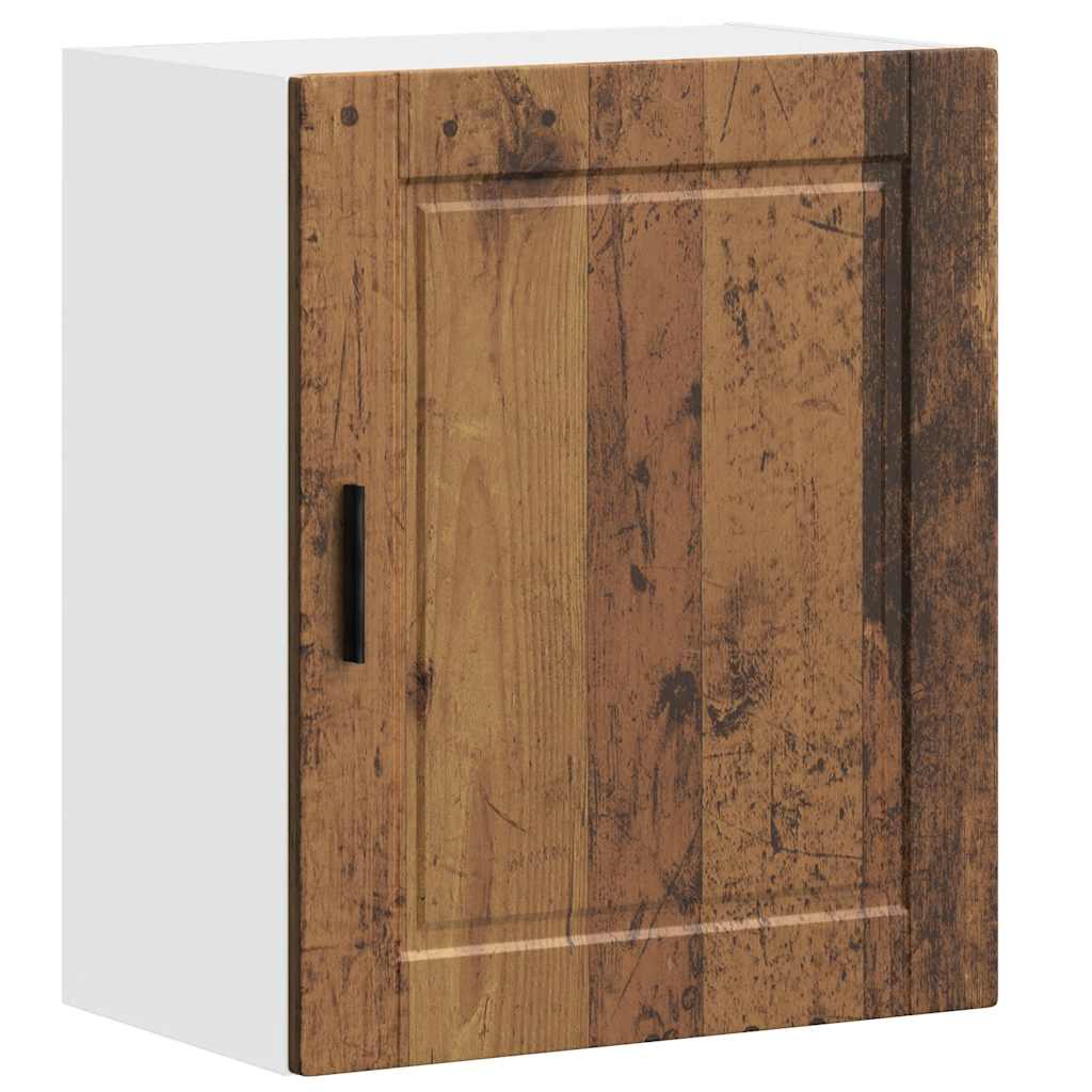 Pensili da Cucina 2 pz Porto Legno Antico in Legno Multistrato - homemem39