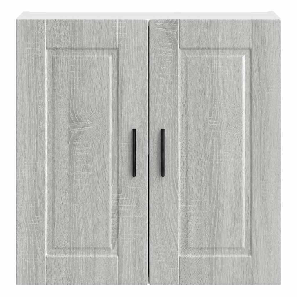 Pensile da Cucina Porto Grigio Sonoma in Legno Multistrato - homemem39
