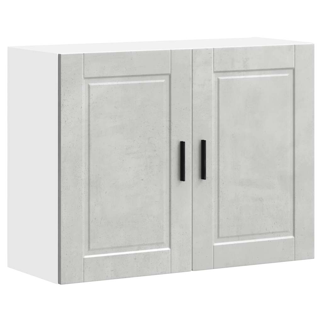 Pensile da Cucina Porto Grigio Cemento in Legno Multistrato - homemem39