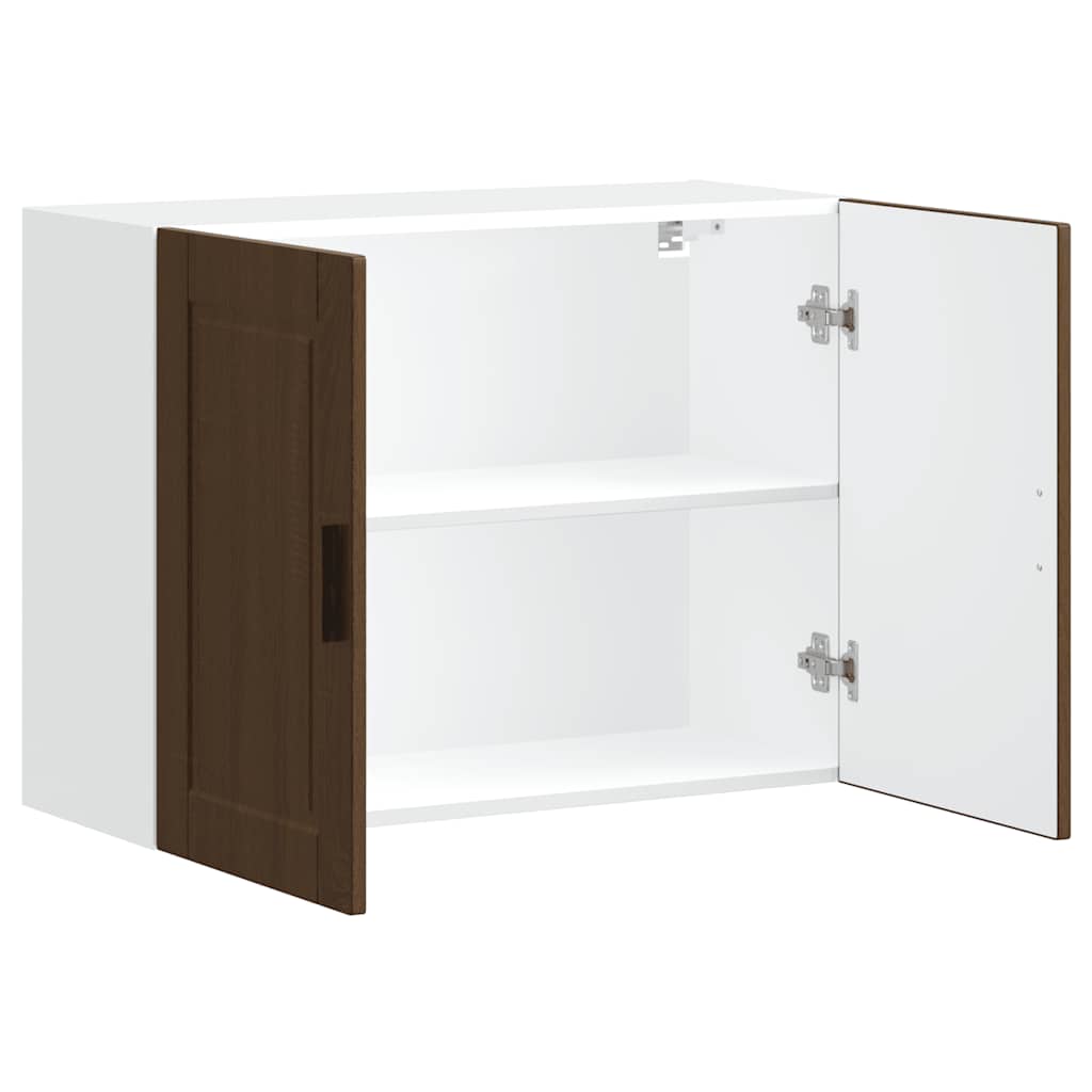 Pensile da Cucina Porto Rovere Marrone in Legno Multistrato - homemem39