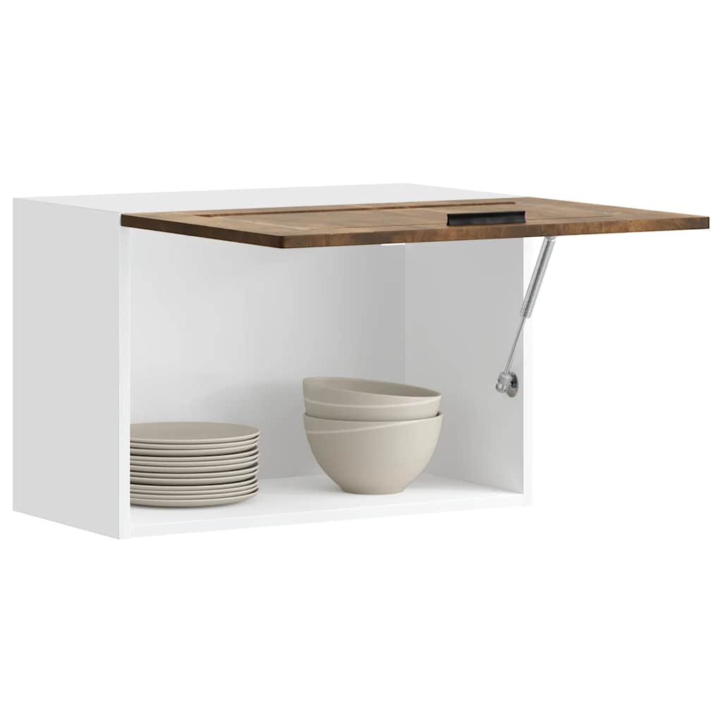 Pensile da Cucina Porto Rovere Fumo in Legno Multistrato - homemem39