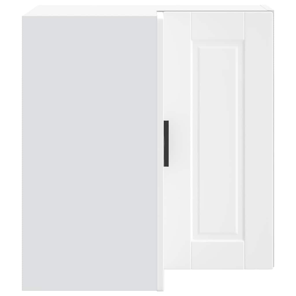 Pensile da Cucina ad Angolo Porto Bianco in Legno Multistrato - homemem39