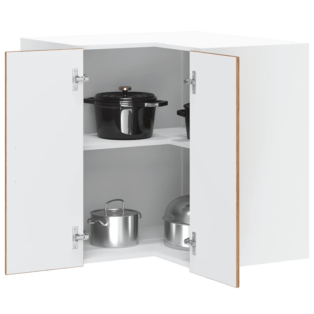 Pensile da Cucina ad Angolo Porto Legno Antico in Truciolato - homemem39