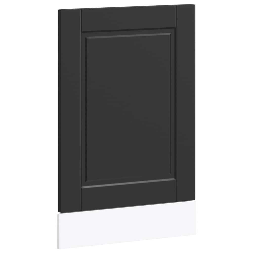 Pannello Lavastoviglie Porto Nero 45x1,5x67 cm in Truciolato - homemem39