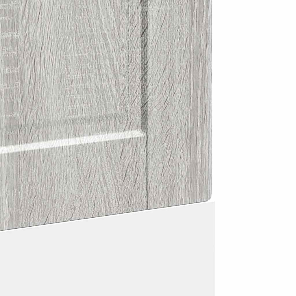 Pannello Lavastoviglie Porto Grigio Sonoma 60x1,5x67 cm - homemem39