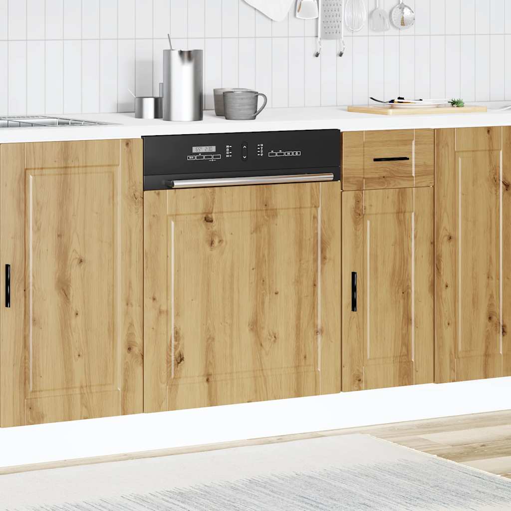 Pannello Lavastoviglie Porto Rovere Artigianale 60x1,5x67 cm - homemem39