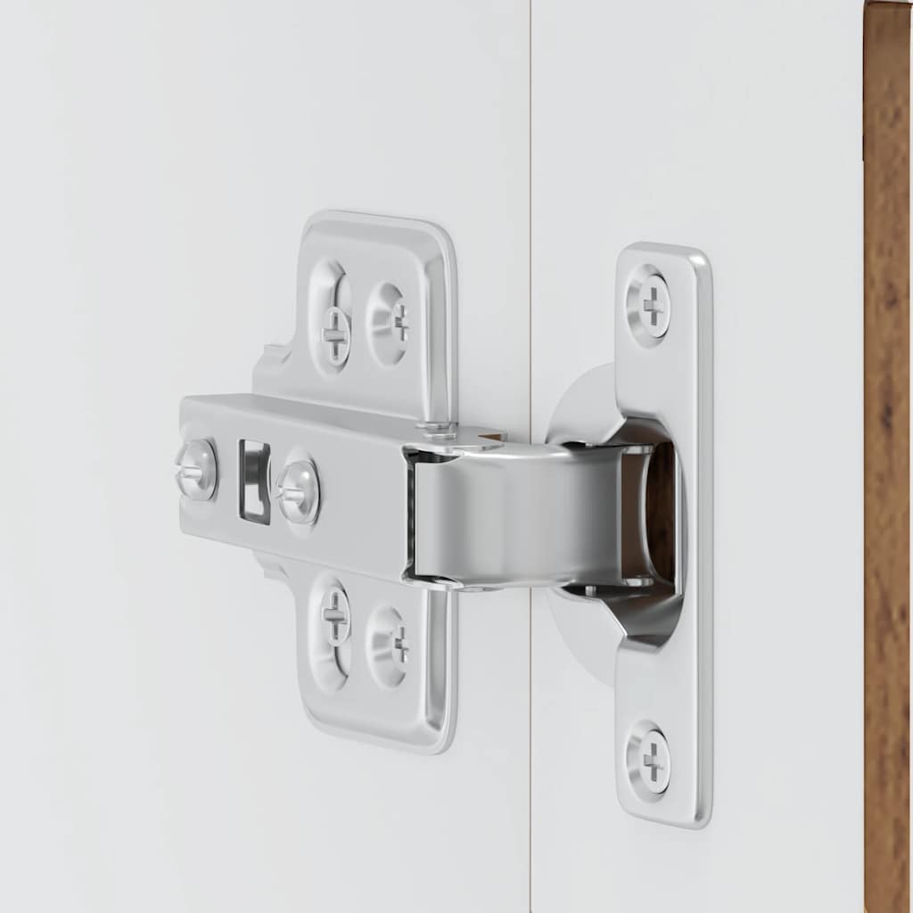 Pensile da Cucina con Porta in Vetro Porto Legno Vecchio