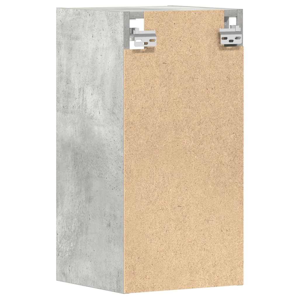 Mobile Pensile “Riga” Grigio Cemento 30x29,5x60 cm - homemem39