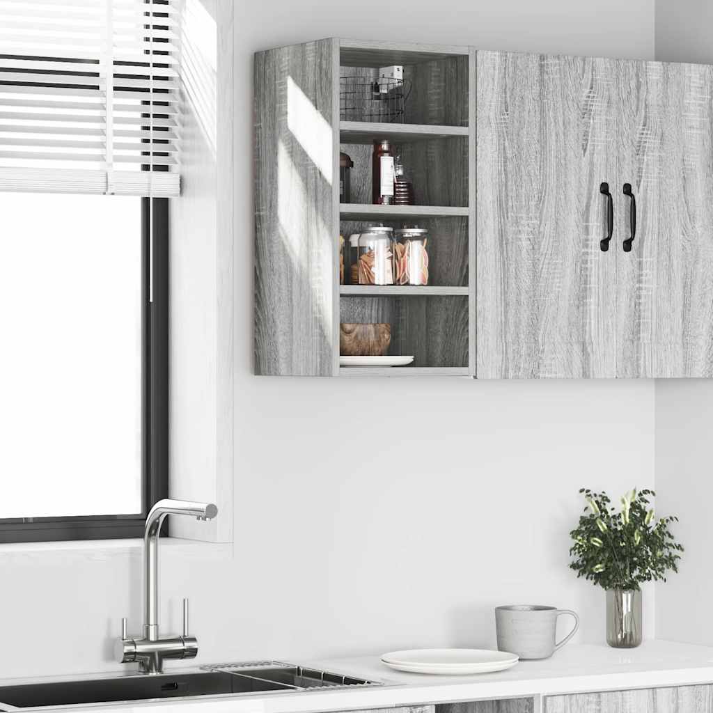 Mobile Pensile “Riga” Grigio Sonoma 30x29,5x60 cm - homemem39