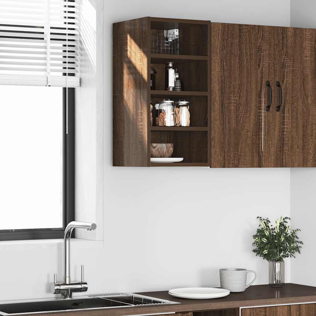 Mobile Pensile “Riga” Rovere Marrone 30x29,5x60 cm - homemem39