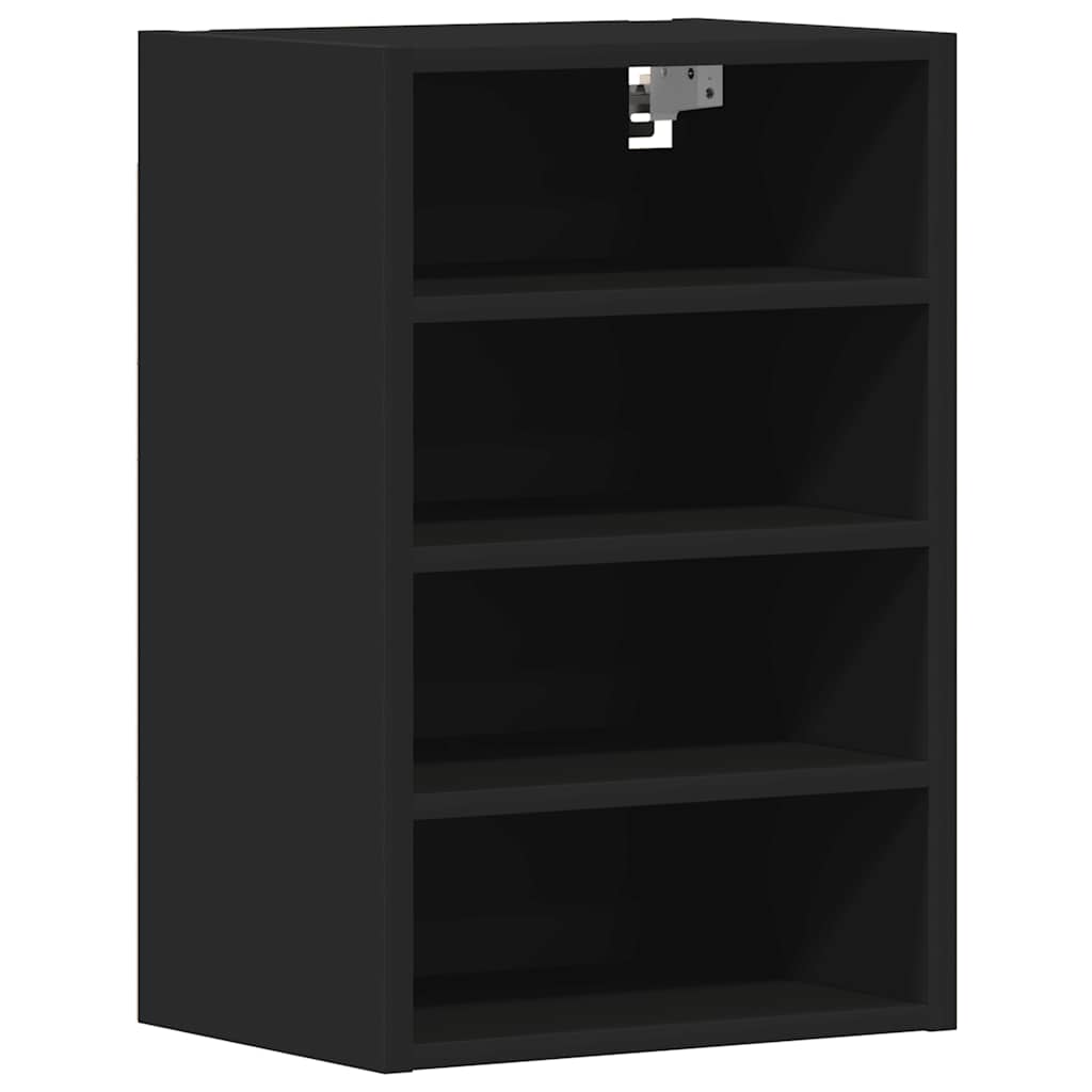 Mobile Pensile “Riga” Nero 40x29,5x60 cm in Legno Multistrato - homemem39