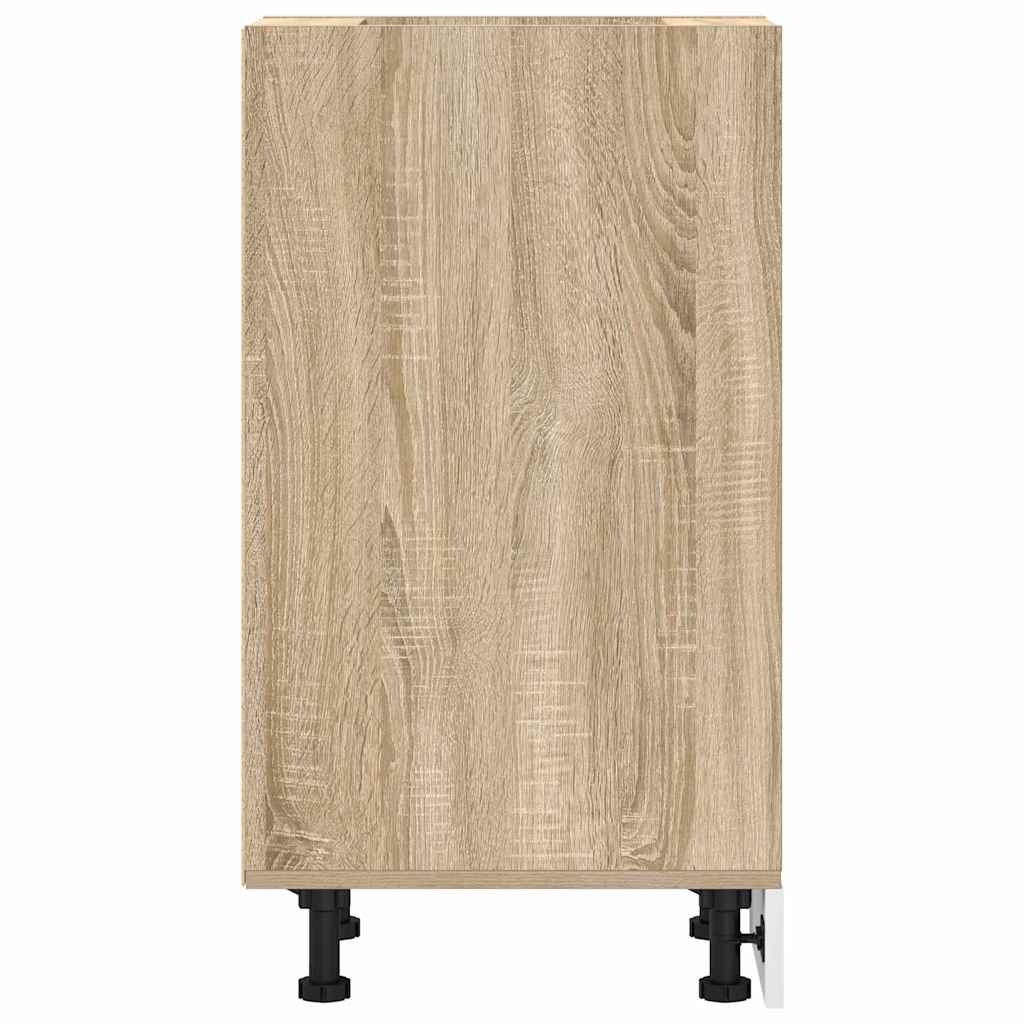 Armadio Inferiore “Riga” Rovere Sonoma 20x44,5x81,5 cm - homemem39