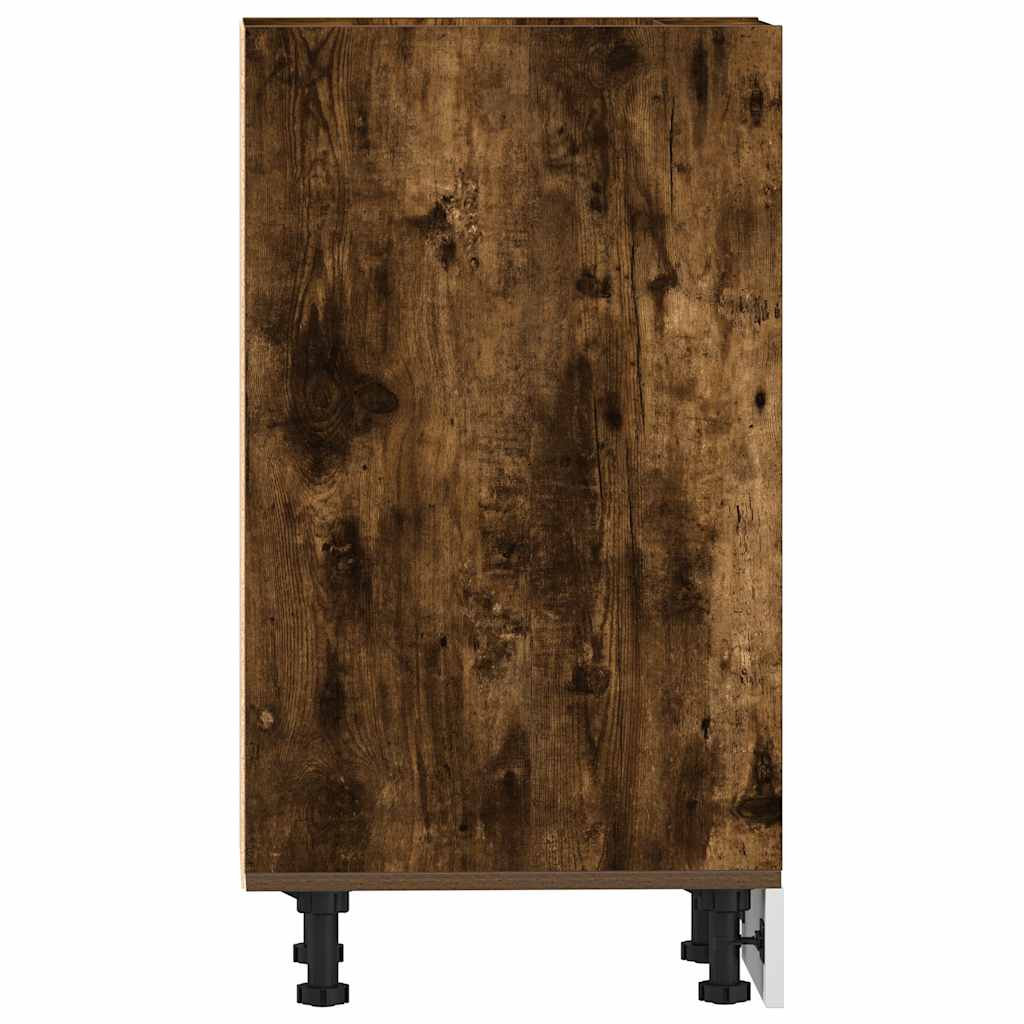 Armadio Inferiore “Riga” Rovere Fumo 20x44,5x81,5 cm - homemem39