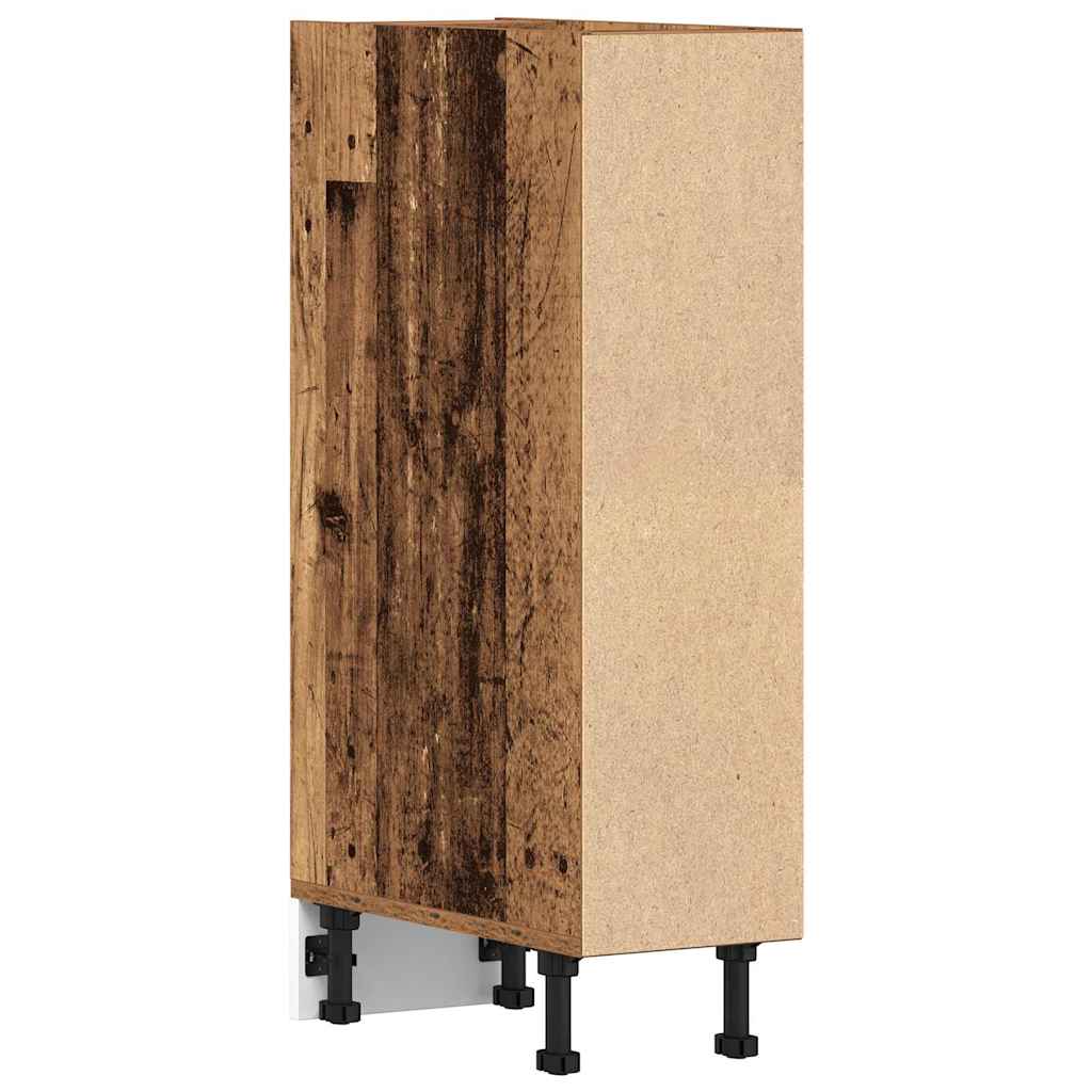 Armadio Inferiore “Riga” Legno Vecchio 20x44,5x81,5 cm - homemem39