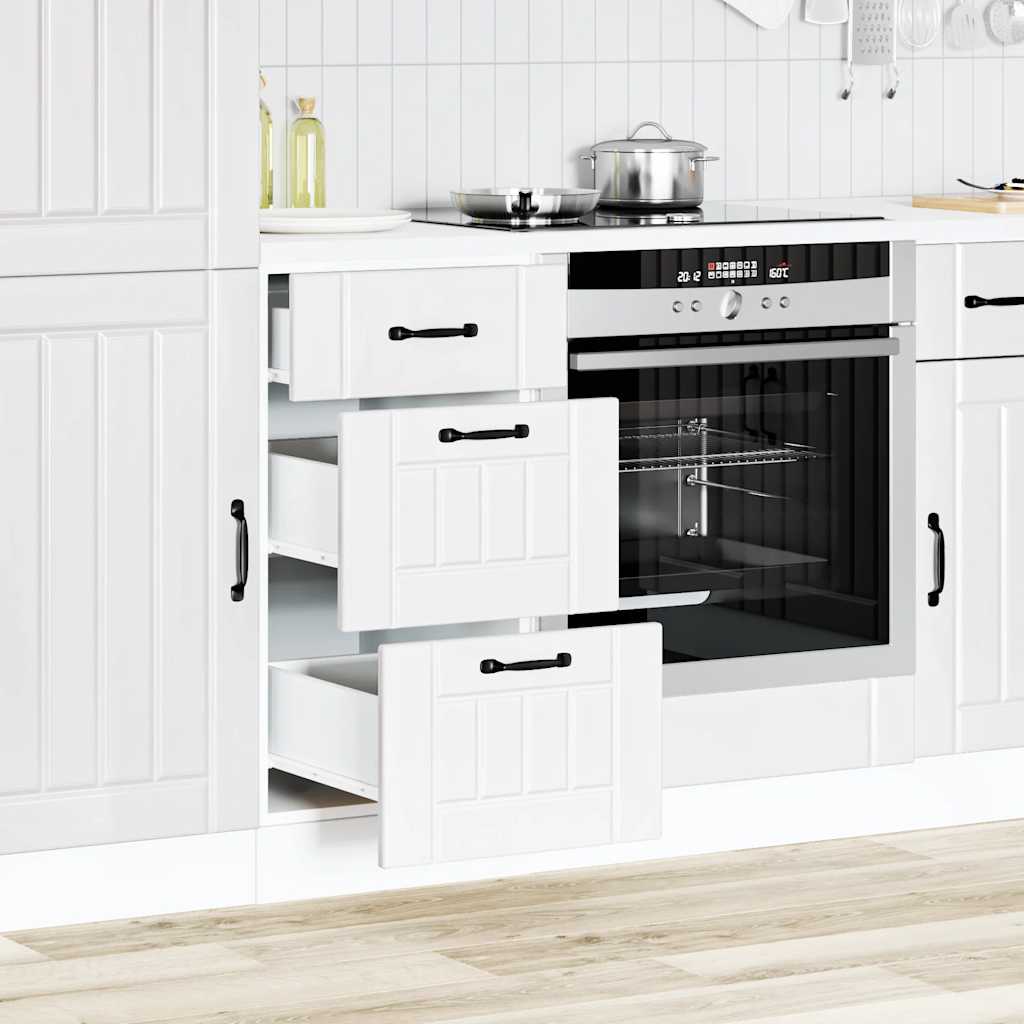 Base da Cucina Lucca Bianco in Legno Multistrato - homemem39
