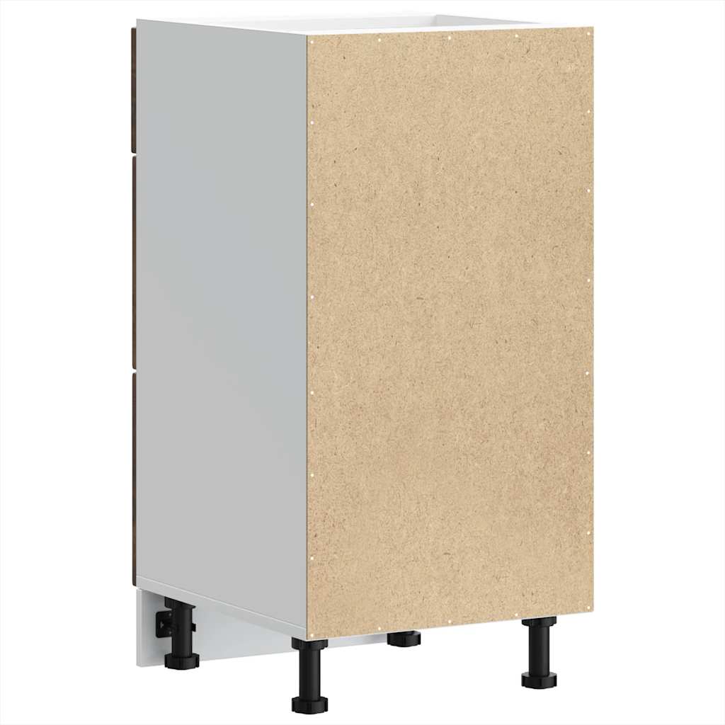 Base da Cucina Lucca Rovere Fumo in Legno Multistrato - homemem39