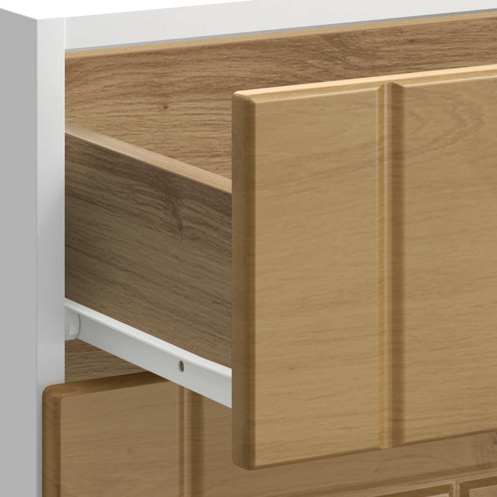 Base da Cucina Lucca Rovere Artigianale in Legno Multistrato - homemem39