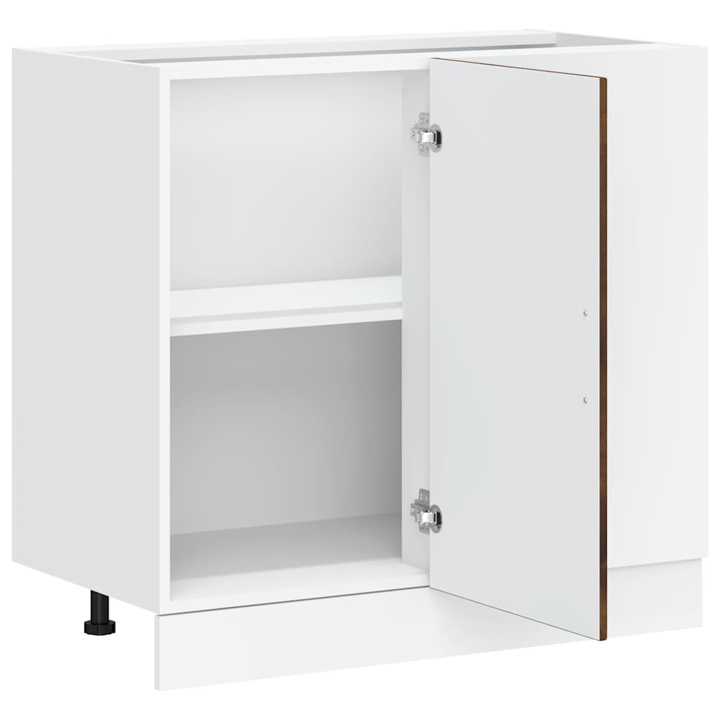 Mobile base da cucina “Lyon” Rovere Fumo in Legno Multistrato - homemem39