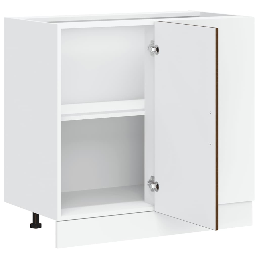 Mobile base da cucina “Lyon” Rovere Marrone in Legno Multistrato - homemem39