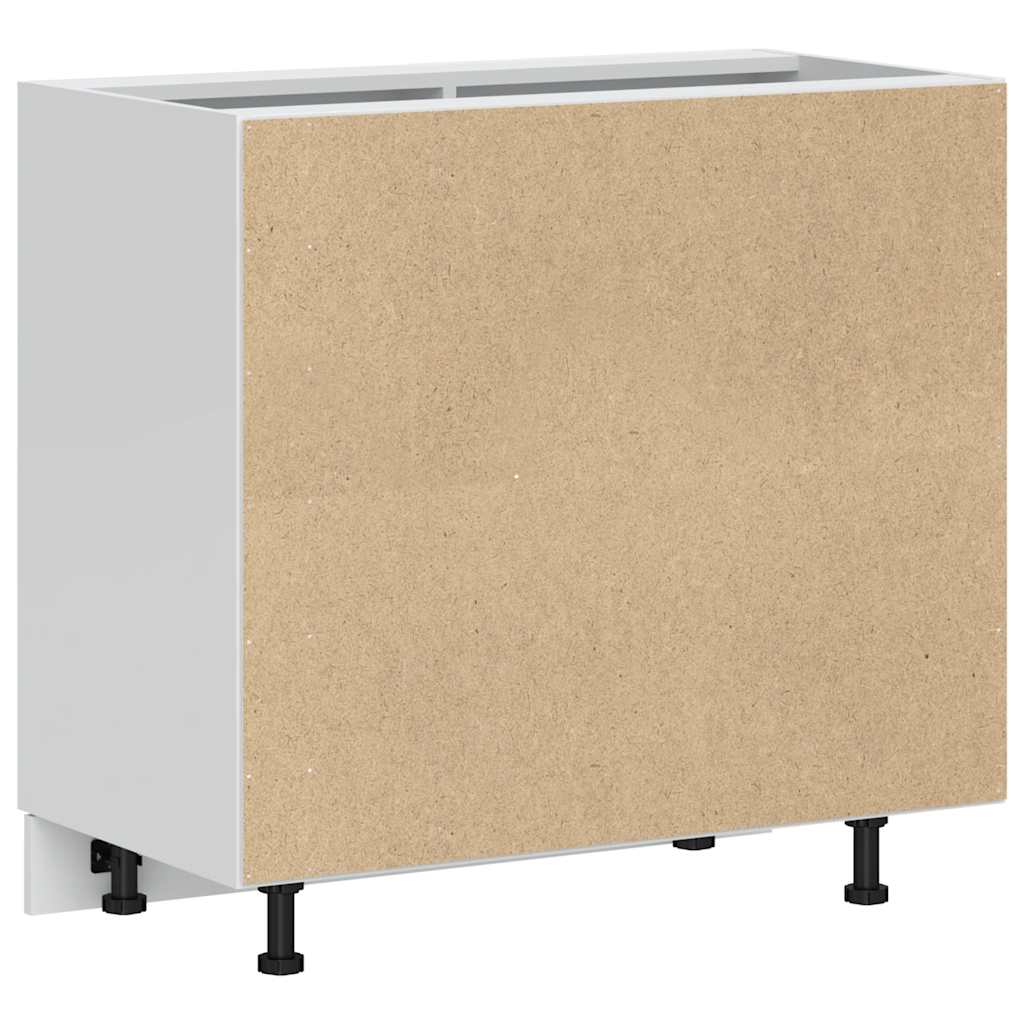 Mobile base da cucina “Lyon” Rovere Marrone in Legno Multistrato - homemem39