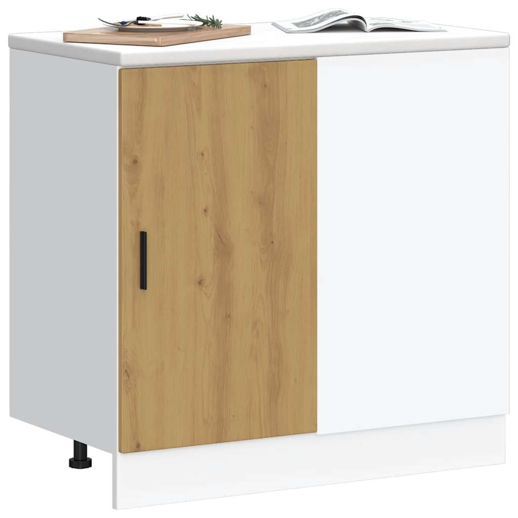 Mobile Base Lavello “Lyon” Rovere Artigianale