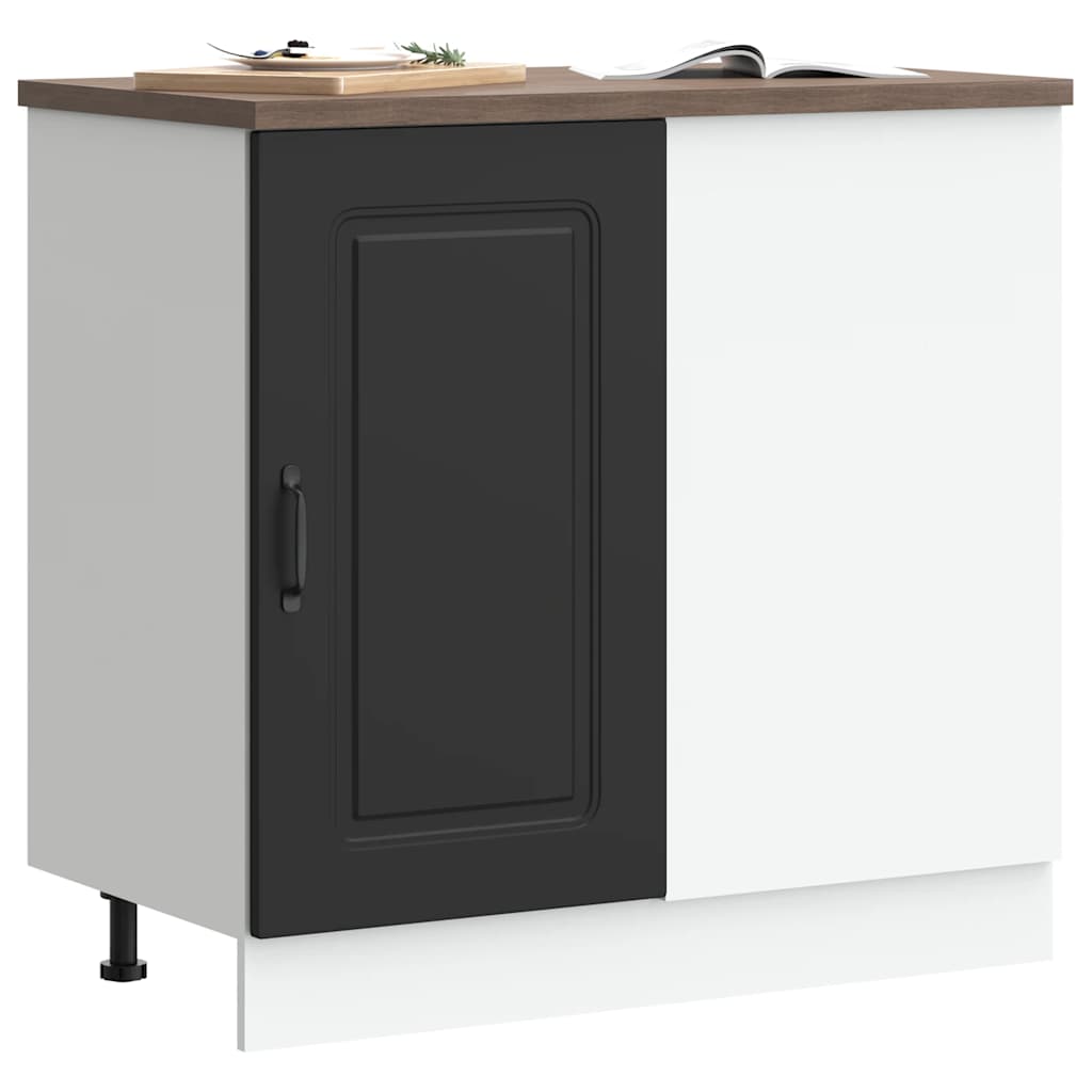 Base da Cucina Kalmar Nero in Legno Multistrato - homemem39