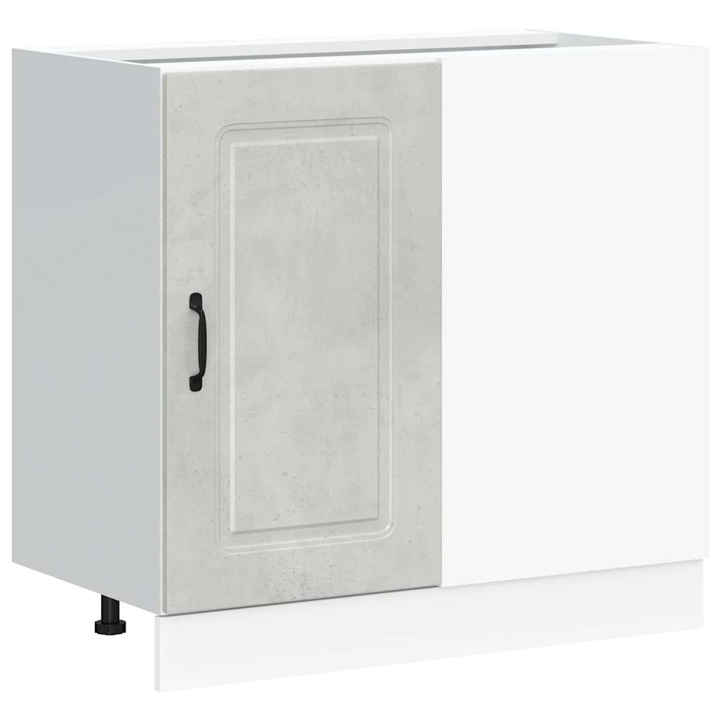 Base da Cucina Kalmar Grigio Cemento in Legno Multistrato - homemem39