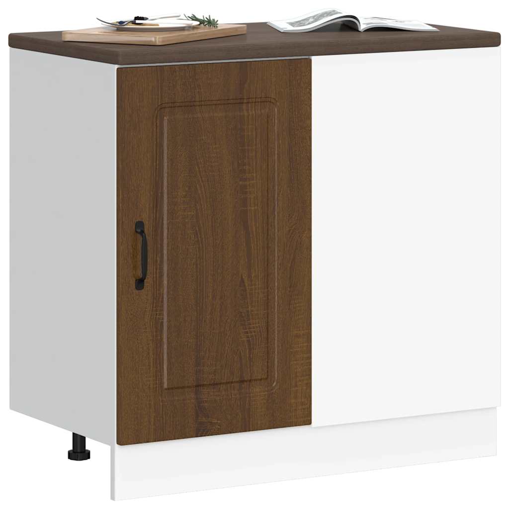Base da Cucina Kalmar Rovere Marrone in Legno Multistrato - homemem39