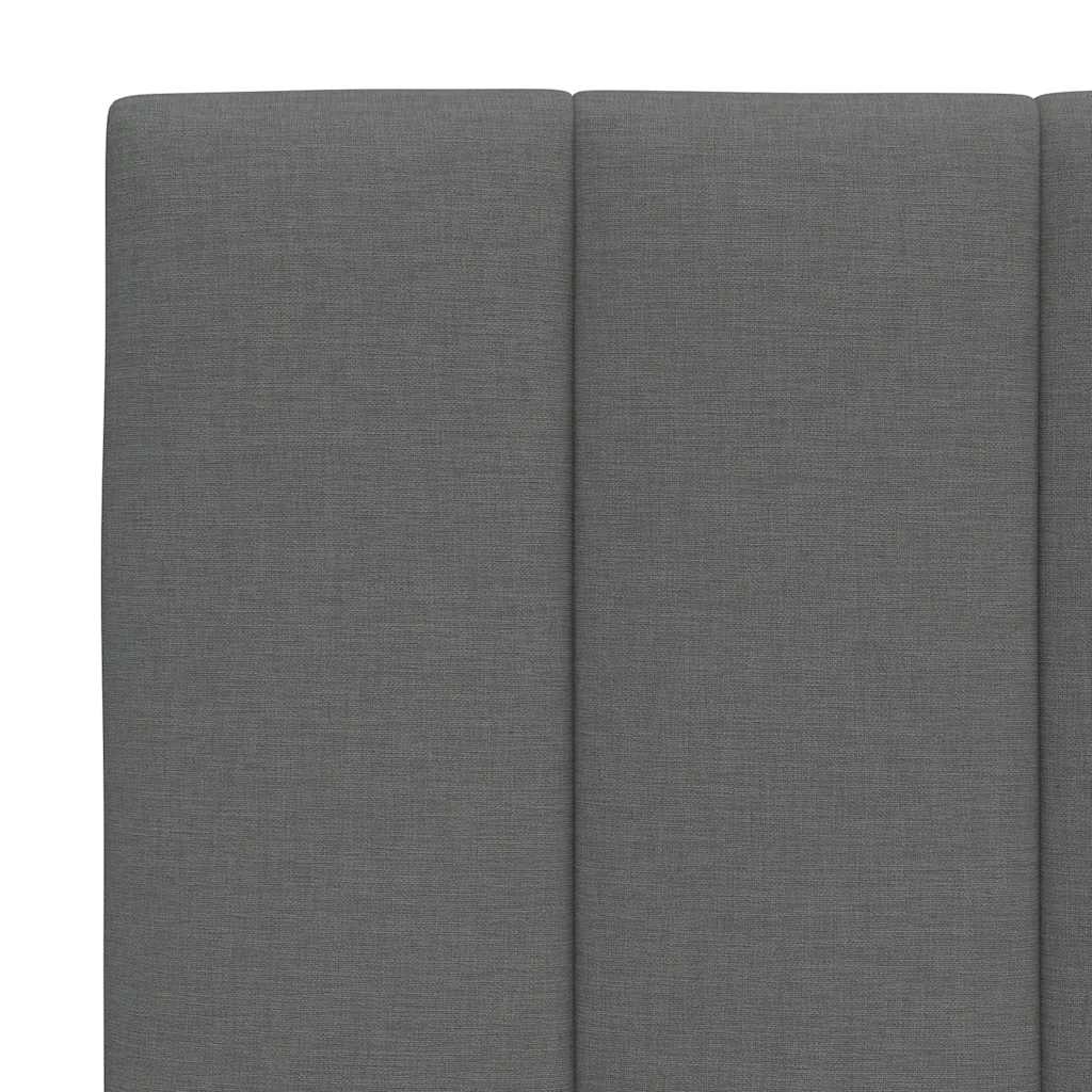 Giroletto senza Materasso Hanko Grigio Scuro 90x190 cm Tessuto | homemem39