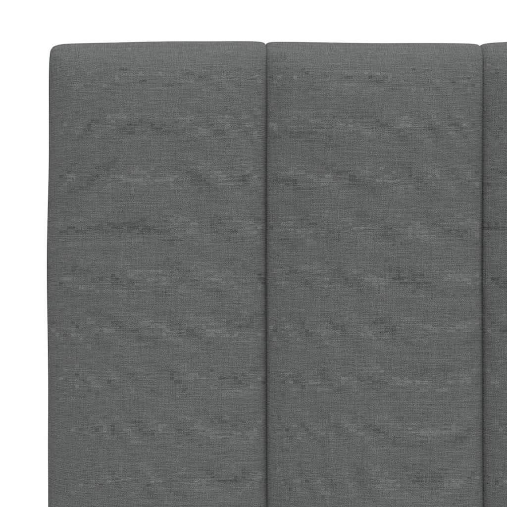 Giroletto senza Materasso Hanko Grigio Scuro 100x200 cm Tessuto | homemem39