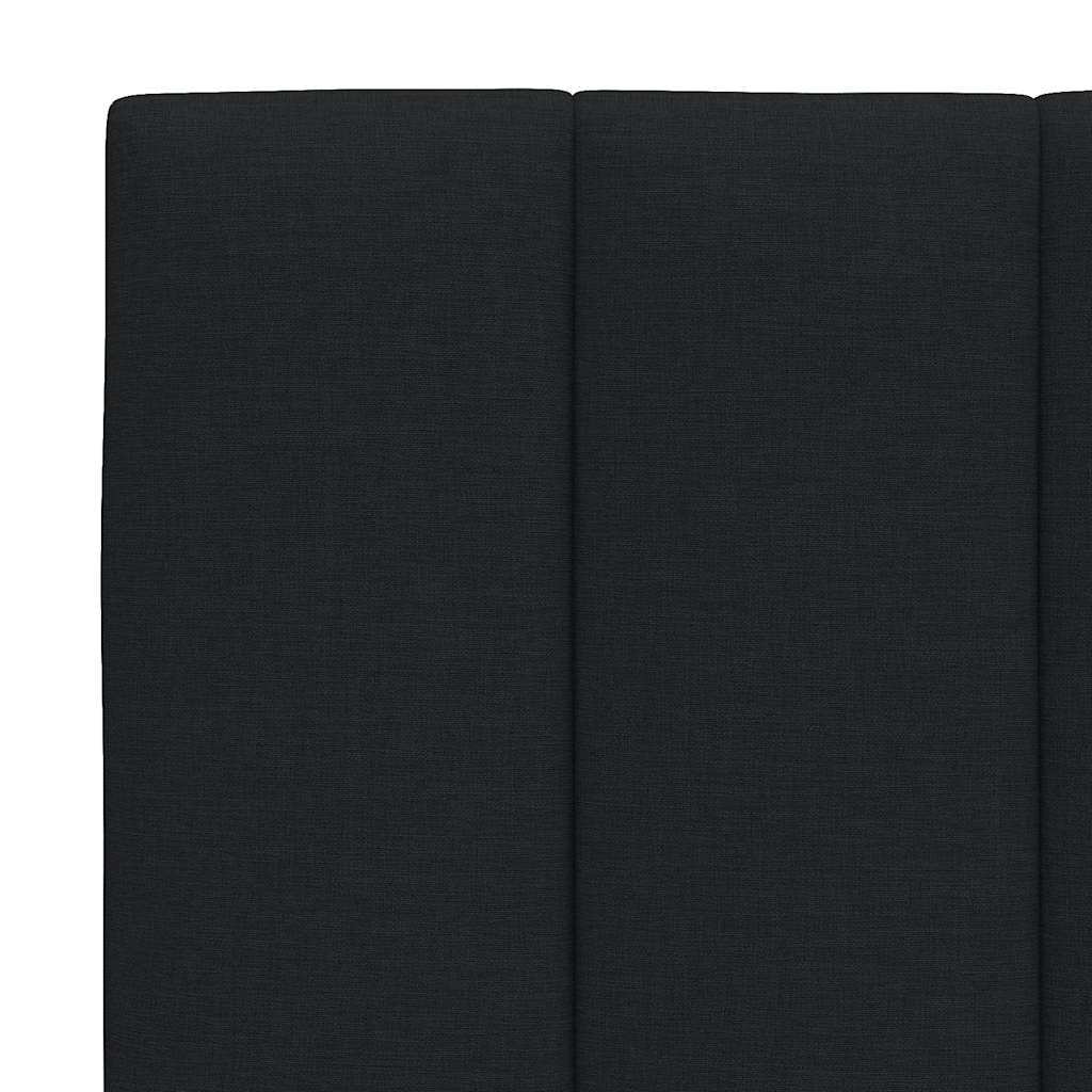 Giroletto senza Materasso Hanko Nero 200x200 cm in Tessuto | homemem39