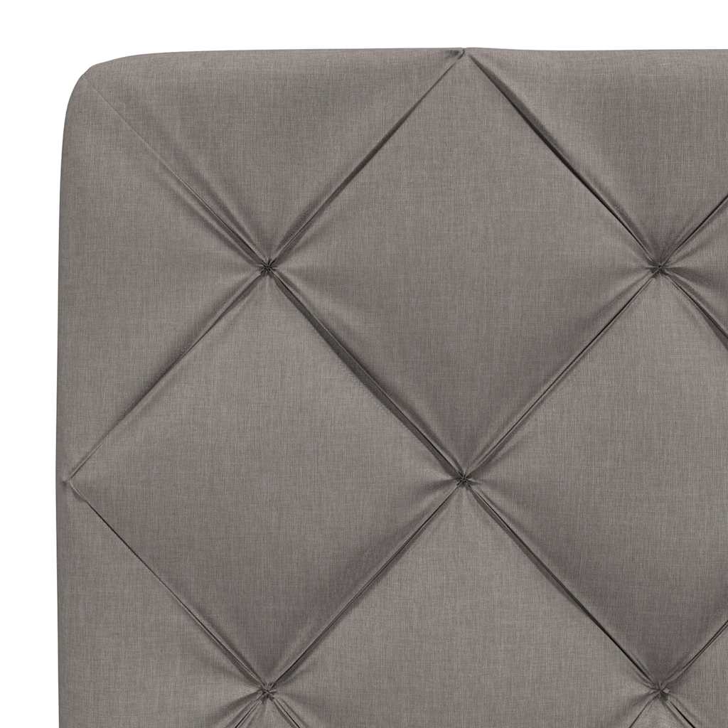 Letto con Materasso Tortora 90x200 cm in Tessuto | homemem39