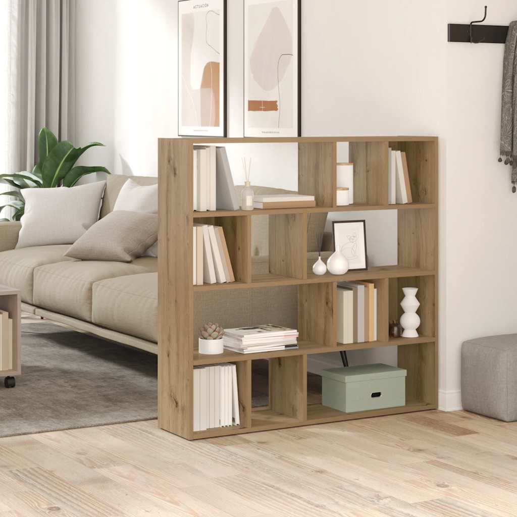 Libreria/Divisorio Rovere Artigianale 105x24x102 cm - homemem39