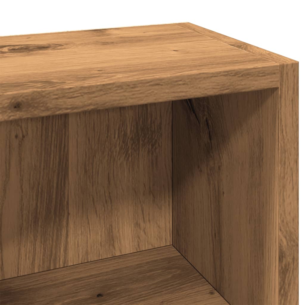 Mobili Porta CD 2pz Rovere Artigianale 21x16x93,5 in Truciolato - homemem39