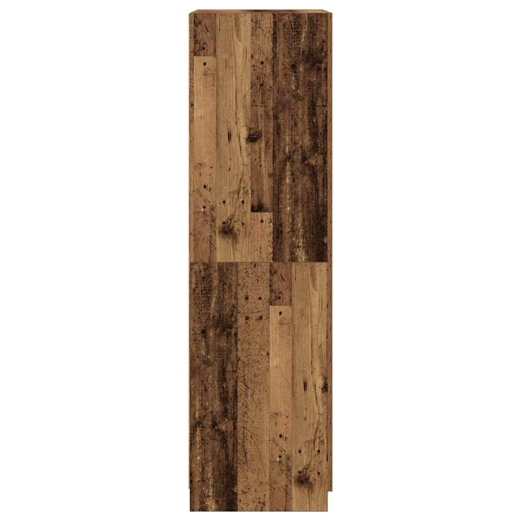 Armadio Legno Antico 80x52x180 cm in Truciolato - homemem39