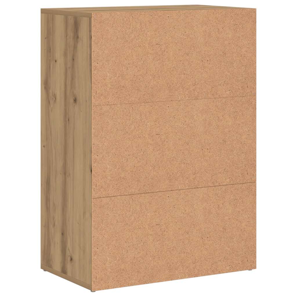 Scarpiera Rovere Artigianale 60x35x84 cm in Legno Multistrato - homemem39