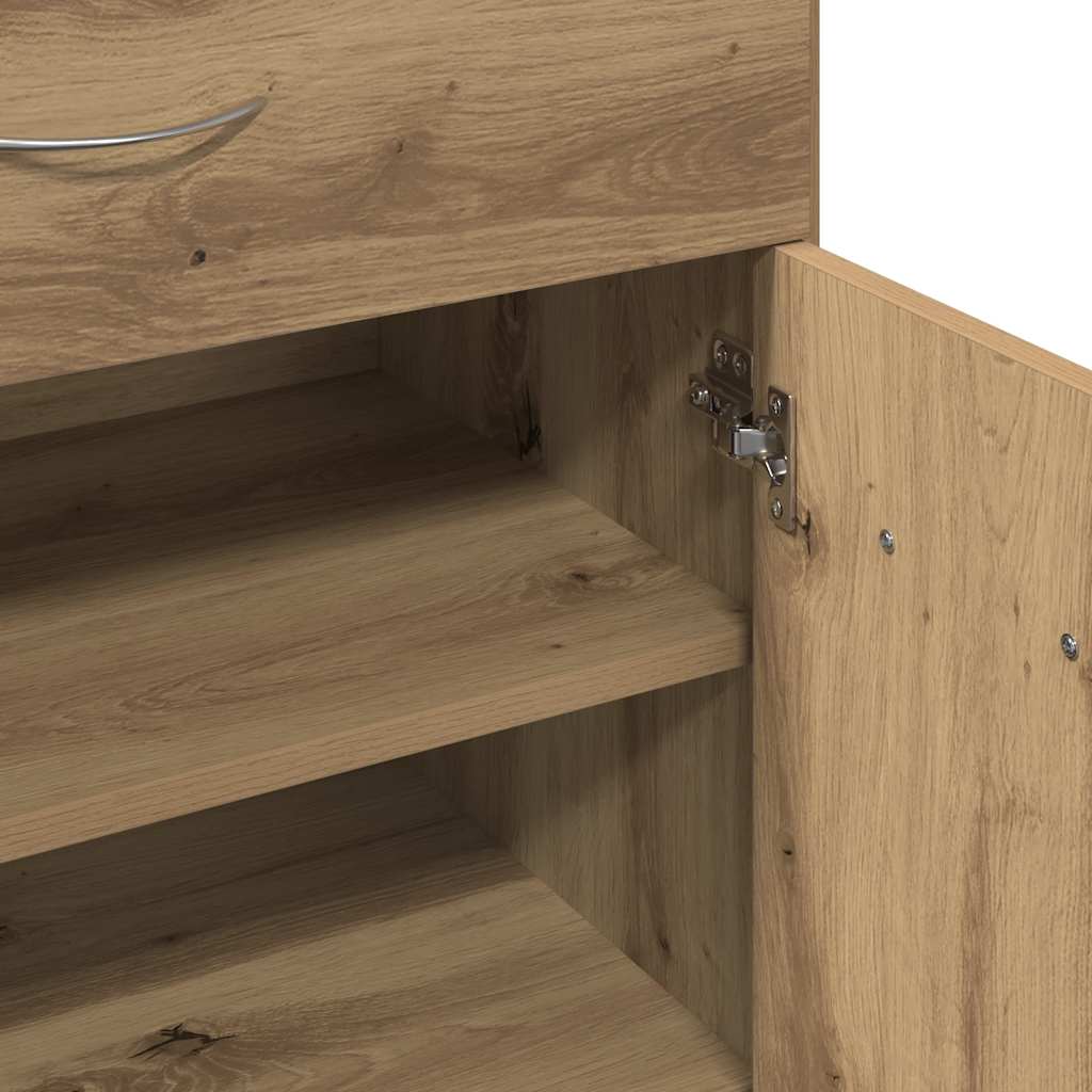 Scarpiera Rovere Artigianale 60x35x84 cm in Legno Multistrato - homemem39
