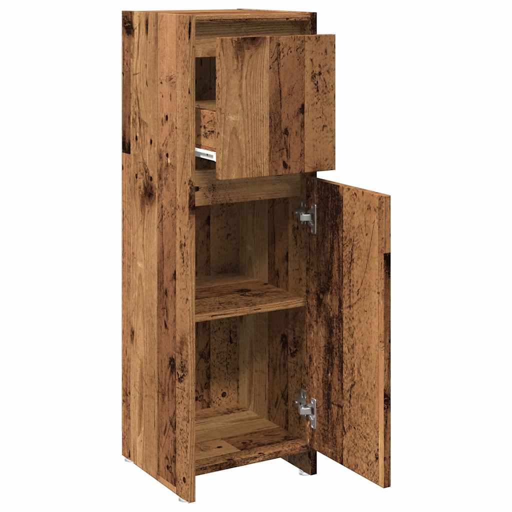 Mobile da Bagno Legno Antico in legno multistrato