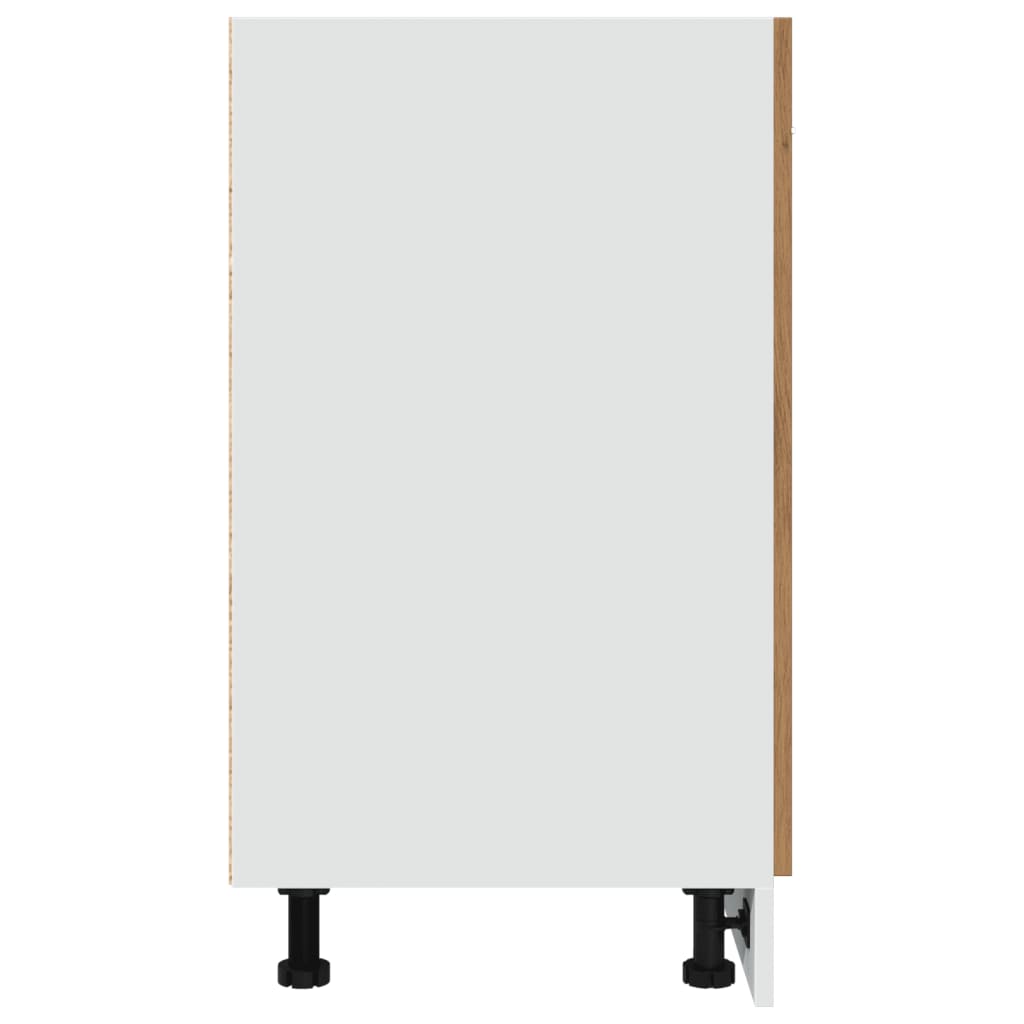 Armadio Inferiore “Lyon” Rovere Artigianale 60x46x81,5 cm - homemem39